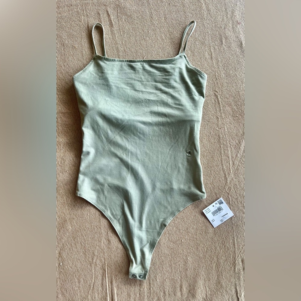 American Eagle Outfitters Green Bodysuit Top
